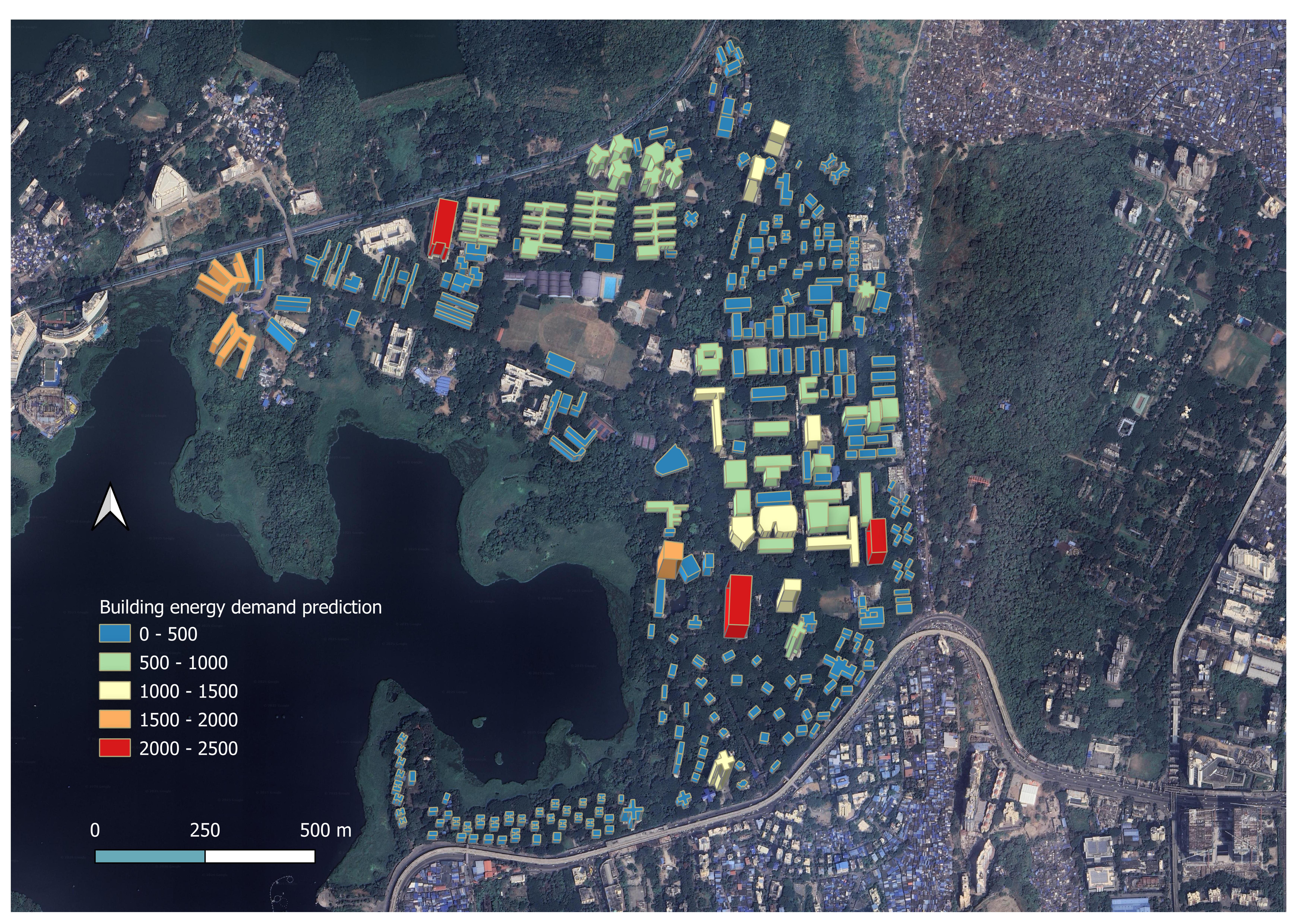 Building-level energy demand estimation derived from satellite-based indicators